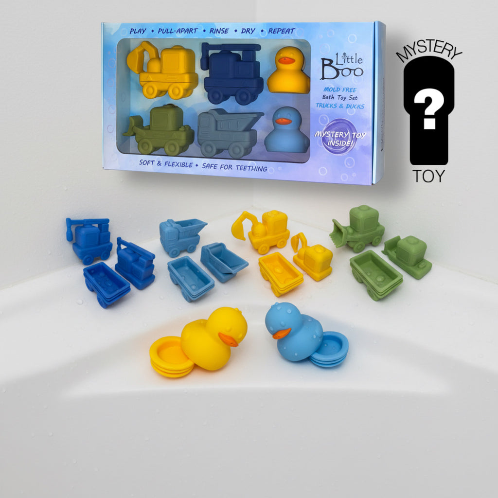 Pop It Open & Pull Apart Mold Free Bath Toys