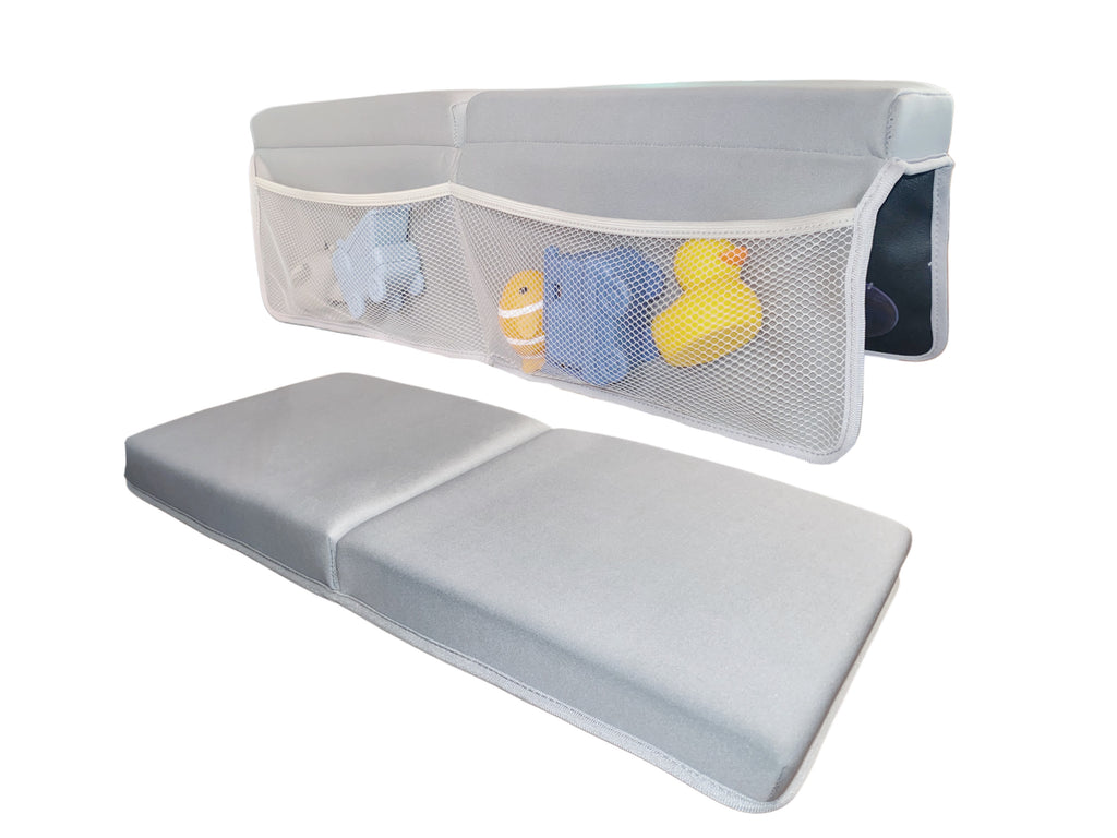 Bath Toy Organizer | Kneeler & Elbow Rest Pad Set