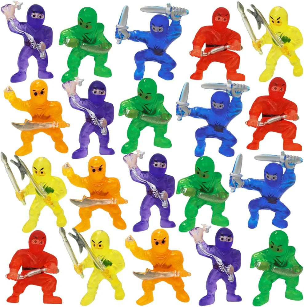 Set of colorful plastic ninja figurines with weapons on a white background
Pop It Open & Pull Apart Mold Free Bath Toys	Jul 20, 2026
https://thelittlebooshop.com/products/sundays-best-hidden-ninja-bath-bomb
Sunday's Best Hidden Ninja Bath Bomb