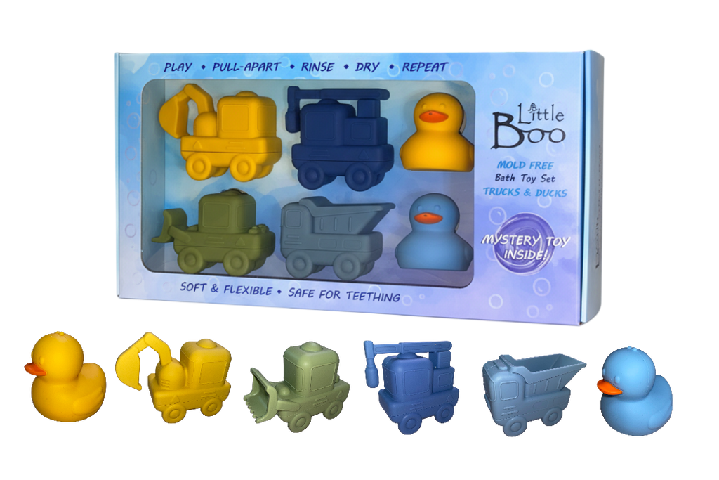 Pop It Open & Pull Apart Mold Free Bath Toys