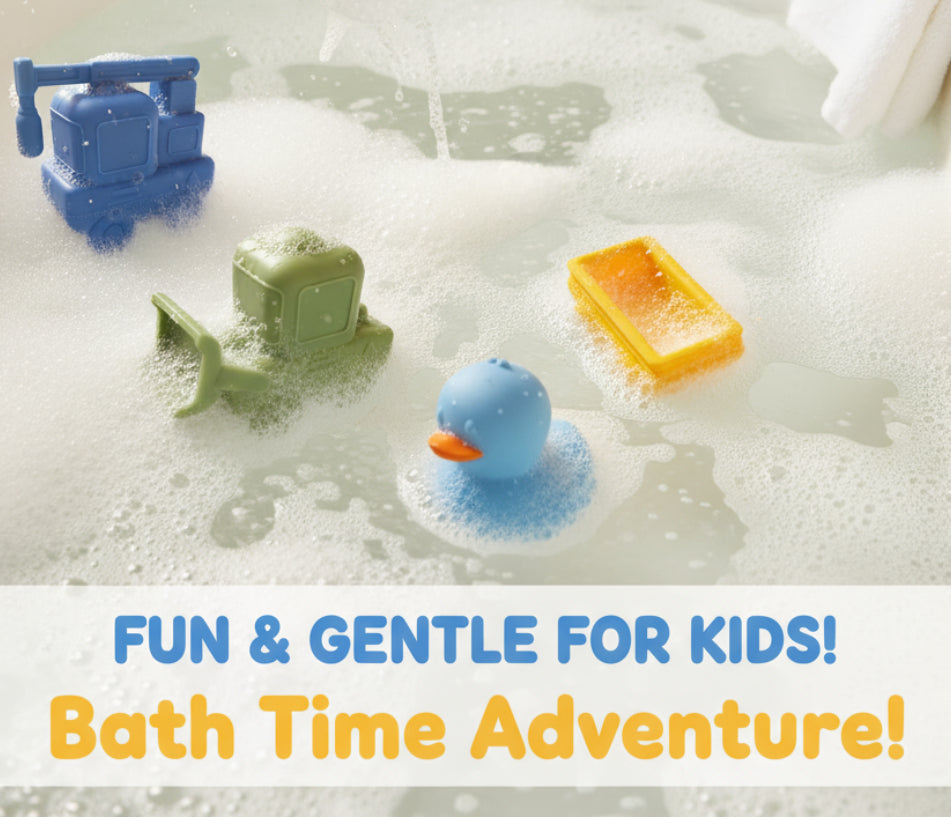 Pop It Open & Pull Apart Mold Free Bath Toys